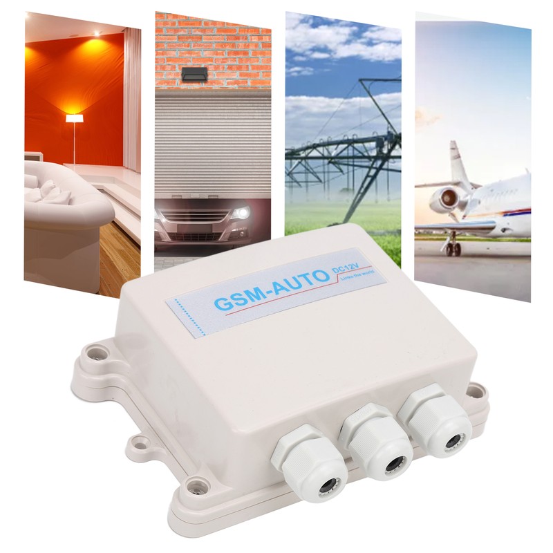 Double Channel Remote Controller Wireless Waterproof GSMAUTO4G for 4G/3G/GSM DC