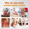 YABAIKE Compression Socks for Women & Men 15-20 mmHg Over
