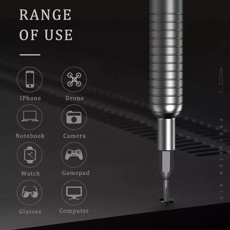 Edurable 30 in 1 Magnetic Precision Screwdriver Set PC Phone