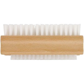 Elliott Wooden Nail Brush, Double Sided Hand and Nail Cleaning Brush, Scrubbing Brush To Clean Fingertips, Can Be Used on Fingernails And Toenails, Perfect For At Home Manicure And Pedicure