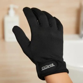 Guante Térmico Funcional Para Ambas Manos Timco Útil Con Ferro Tenaza Y Planchas De Cabello G001 Color Negro                                          