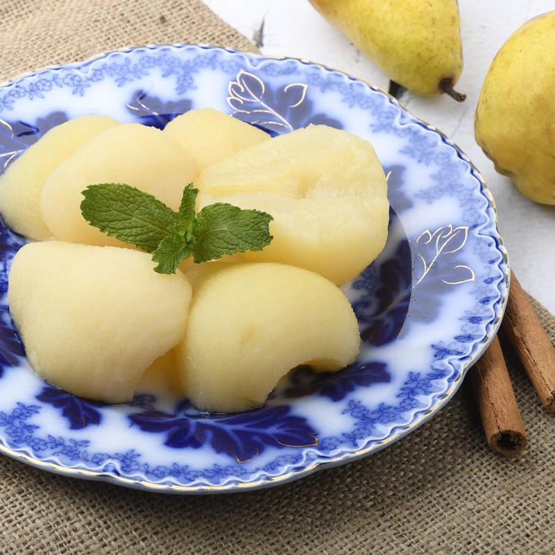 Amish Valley Products Old Fashioned Bartlett Pear Halves Canned Pears