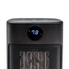Comfort Zone Oscillating Desktop Heater with Remote Control for Indoor