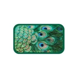 Peacock Feather Design Sugar Free Mint Tin