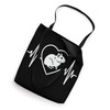 Heartbeat Degu Lover Tote Bag