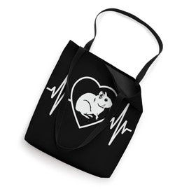 Heartbeat Degu Lover Tote Bag