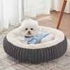 BedStill 23 inches Donut Dog Bed for Small Dogs -