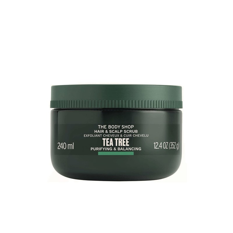 The Body Shop TT Clear & Balancing Hair Scrub, 8.5