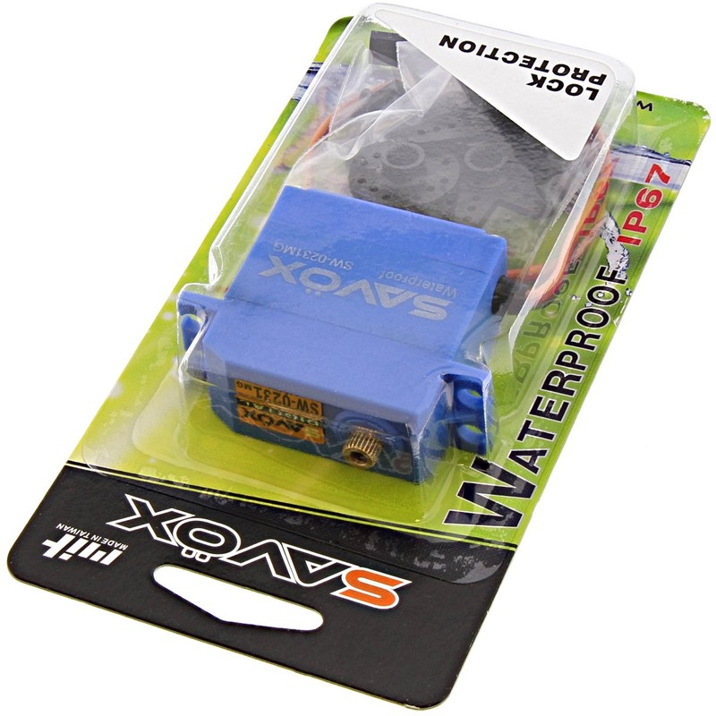Savox SW-0231MG Plus - Waterproof High Torque STD 6.0V Digital