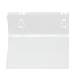 3PCS Clear Acrylic Display Rack Wall Mounted Floating Shelf for