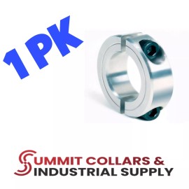 SUMMIT COLLARS 1-1/4" ID Aluminum Double Split (QTY 1) Shaft Collar - CA2-125