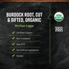 Frontier Organic Burdock Root, 1-Pound Bulk Bag, Common in Root