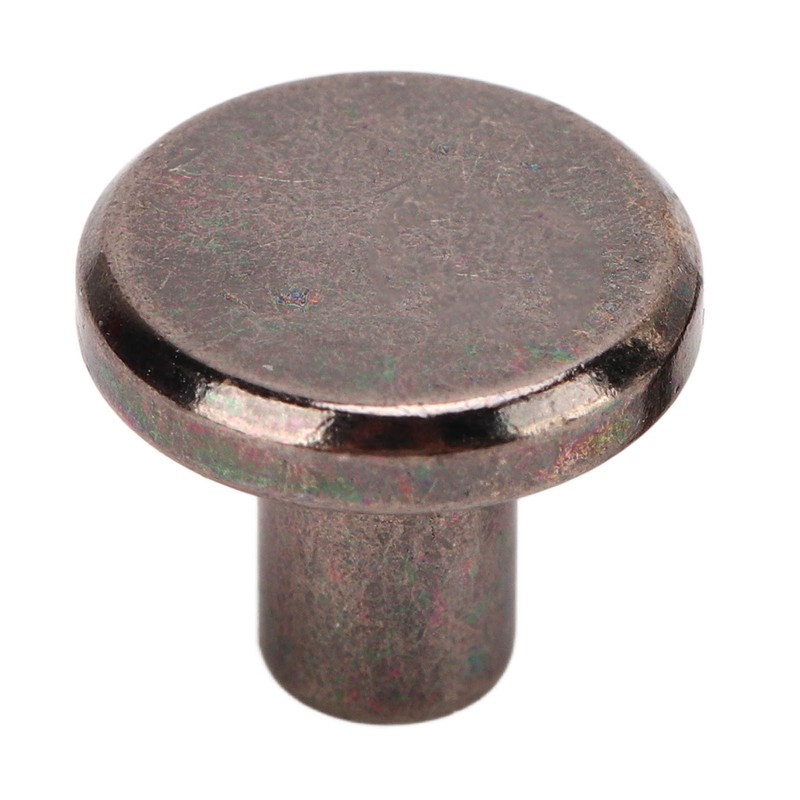 200 Sets Chicago Screws 9.5x8mm DIY Uniform Coating Brass Leather