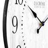 La Crosse Technology 15.75-Inch Layton Quartz Analog Wall Clock -