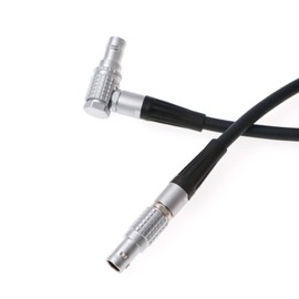 Power-Cable for ARRI|Smallhd|Teradek from Steadicam Zephyr|Archer2 Sled 3 Pin to Right Angle 2 Pin 12V Cable 30cm|12inches Alvin's Cables