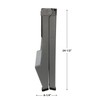 Performance Tool W85040 Heavy Duty 2-Step Folding Ladder, 300lb Weight