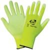 Global Glove PUG11 Polyurethane/Nylon Glove, Work, Large, White (Case of