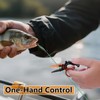 SYNFLUX Mini Fishing Pliers Saltwater, Split Ring Tool and Line