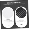 Ipetboom 2sets Ultra Thin Breathable Eva Insoles Sweat Absorption Cushion