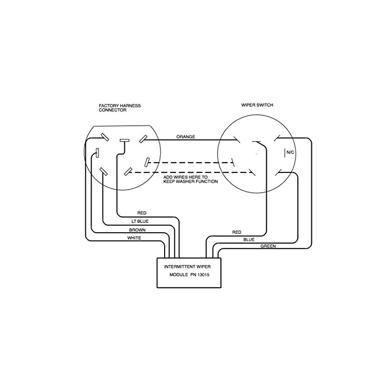Revolution Electronics Intermittent Wiper Module for Classic Ford Vehicles
