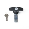 TOTMOX T Handle Lock for Shed with 2 Keys Truck