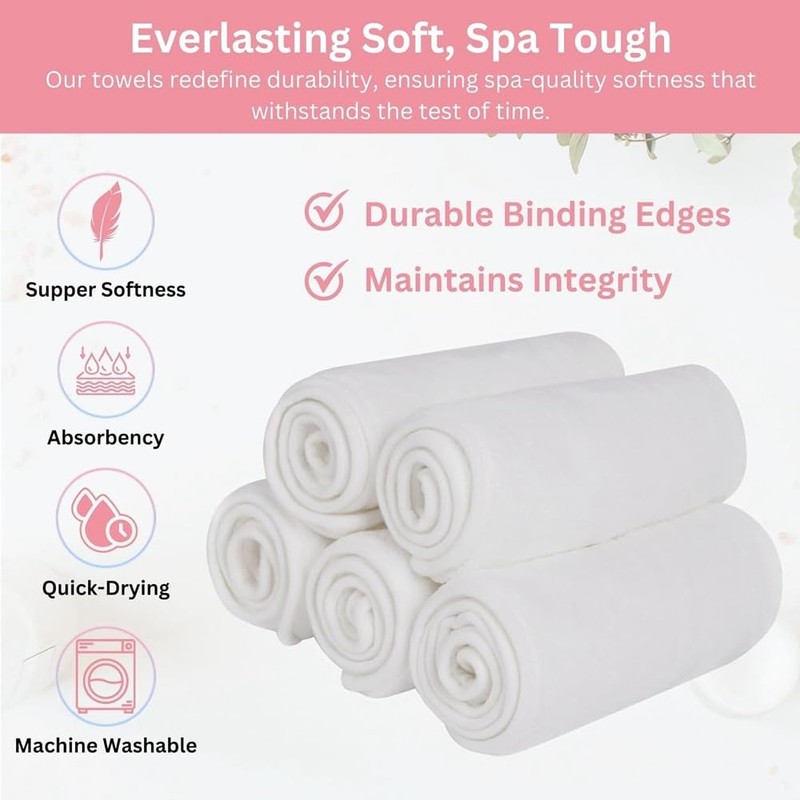 Tskcvy Towels for Estheticians,Towels for, Massage Towels Spa, Towels for