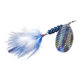 FLADEN Fishing MAXXIMUS ATTRACTA Blade Spinner LAKE and COAST Fishing Lures - Ideal for Predatory Fish (Blue/Silver, 20g / 9.0cm) [16-841020-04]