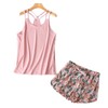 BERDITH Vest PJS for Women Sets Summer Womens Pyjamas Shorts