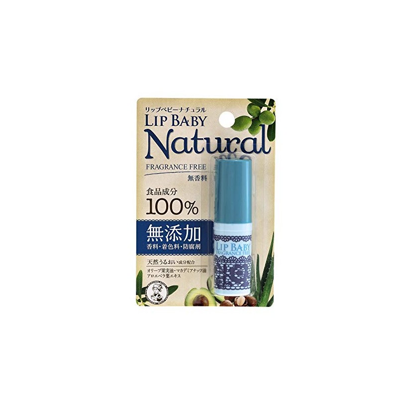 Mentholatum Lip Baby Natural 0.1 oz (4.0 g)