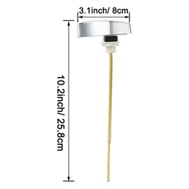 CENPEK Toilet Flush Lever Handle THU068 Toilet Trip Lever Handle Universal Toilet Handle Replacement Compatible with THU068#CP Trip Lever for St743S St454E