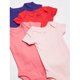 Carter's Baby Girls 8-pack Short-sleeve Bodysuits, Assorted Pack, PRE