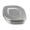 Lurch 240936 Lunch Box/Snack Box (350 ml) Stainless Steel