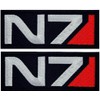 Patch Force N7 Mass Effect Embroidered Patch 2PC Bundle Set