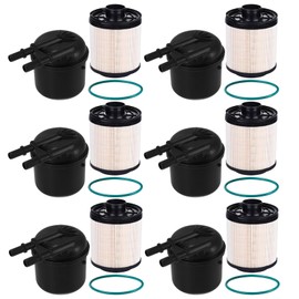 FD4615 Fuel Filter Compatible with 2011-2016 Ford F-250 F-350 F-450 F-550 Super Duty 6.7L V8 Diesel Replace BC3Z9N184B FD-4615 BC3Z-9N184-B PACK OF 6