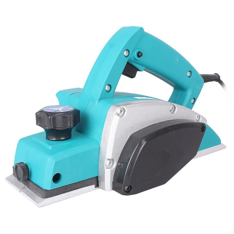 Mallofusa Electric Wood Planer Plane Power HandHeld Woodworking Tool, 3-1/4