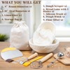 IKOCO Sourdough Starter Kit Include 9 Inch Round & 10