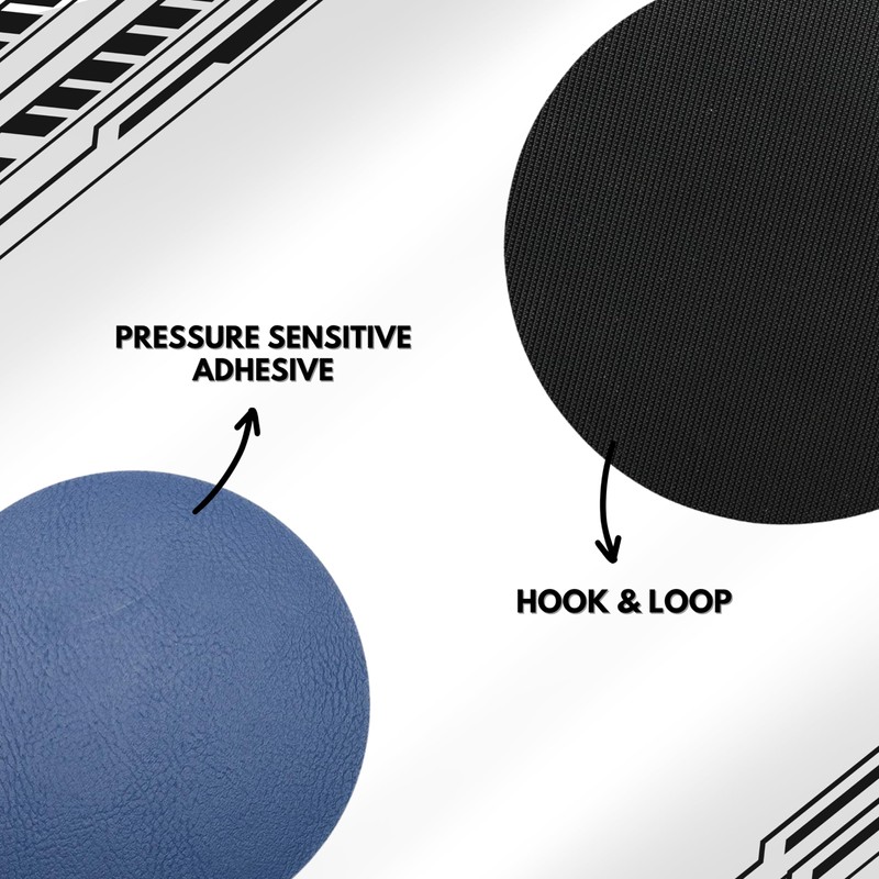 JUSTCUT 4, 5, 7, Inch Backer Pad Hook & Loop/PSA