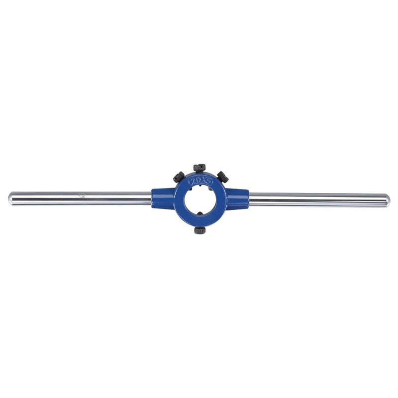 sourcing map Round Die Stock Handle Wrench Set, #4-40 UNC