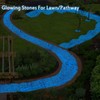 500pc Glow in The Dark Pebbles Outdoor Glow Stones for