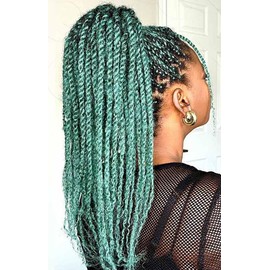 Afro Kinky Curly Braiding Bulk Hair For Mini Twists Afro Kinkys Bulk Human Hair Cuban Twist Hair Soft Locs Micro Spring Twist For Dreadlocks Loc Repair