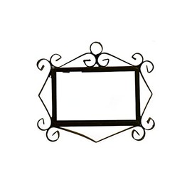 11cm x 16.5cm 3 Tile Metal Filigree Frame (3 Tile Frame)
