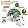 SUNNEKO Pack of 4 Dog Balls for Small and Medium