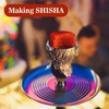 MAQIHAN 50PCS Incense Charcoal Briquettes - Charcoal Tablets Incense Burner