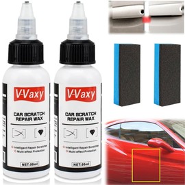 V-Vaxy Car Scratch Repair Wax, Car Buff Out Scratch, Intelligent Repair Scratcher, Scratch Repair, Multi-effect Protection (1.76 fl oz *2Pcs）