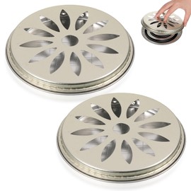Pack of 2 Stainless Steel Mosquito Spiral Holder, Mosquito Spiral Holder, Mosquito Spiral Holder Box, Mosquito Coil Holder, Mosquito Coil Holder Made of Mosquito Coil Incense Burner for Home and