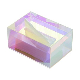 Tissue Box Holder Acrylic Storage Large Capacity Napkin Box for Washroom Living Room