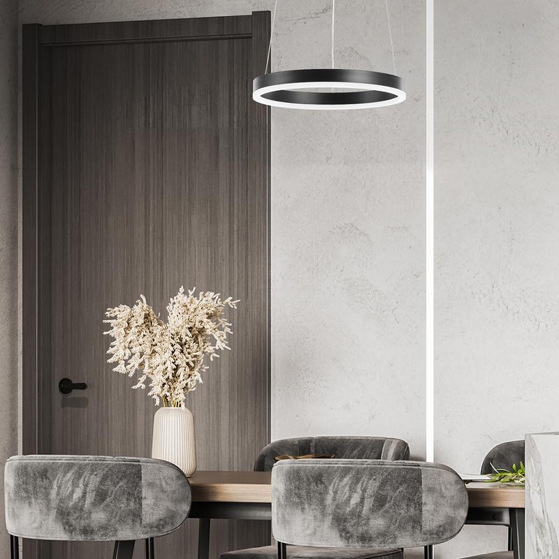 STARRYOL Modern Pendant Light, LED Pendant Light, Ceiling Light, 20