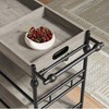 GAOMON Bar Cart, Bar Carts for The Home, 3 Tier