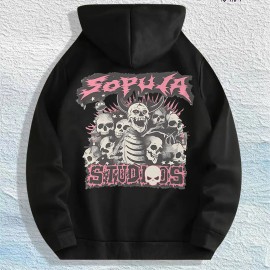 Antihero Sopula Studios Graphic Hoodie 100% Cotton US Warehouse 7 ColorsColor: Black, Size: 2 XL