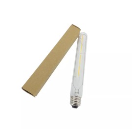 FixtureDisplays T10/30 LED Tubular Bulb 15W Warm White 2700K Long Tube Light Bulbs E26 Base 8.8"